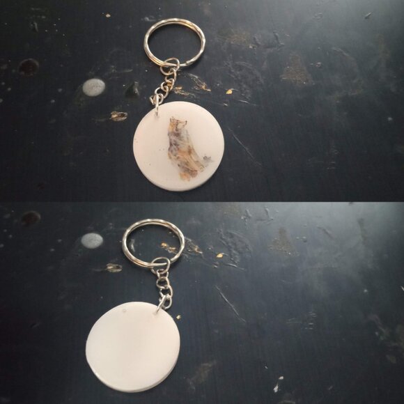 Handmade Wolf Keychain - Picture 1 of 1